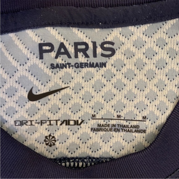 Nike Paris Saint Germain PSG Men's Home Soccer Jersey Size M - Medium - NWT $165 - Picture 9 of 12